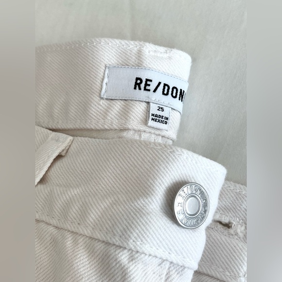 Re/done new easy straight crop jean - Picture 7 of 7